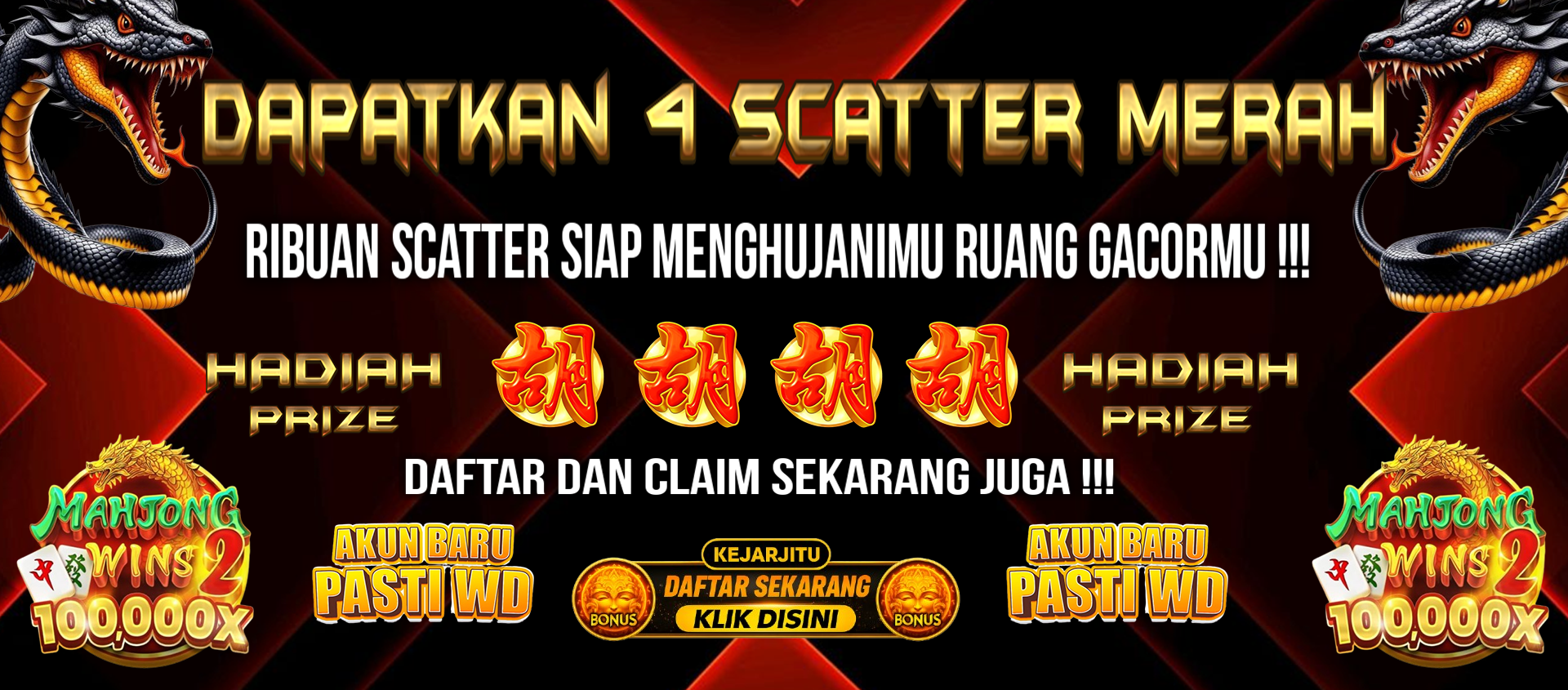 4 scetter merah