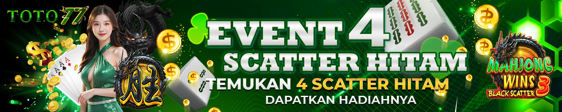 EVENT SCATTER HITAM