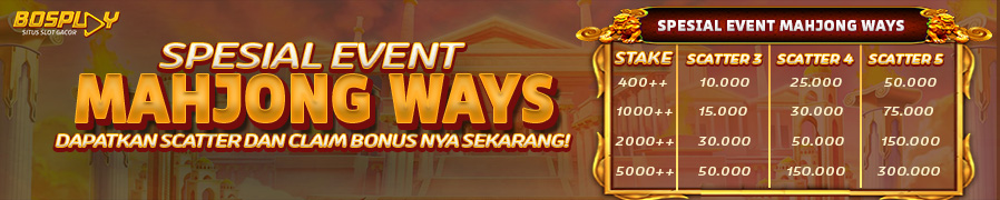 SPESIAL EVENT MAHYONG WAYS