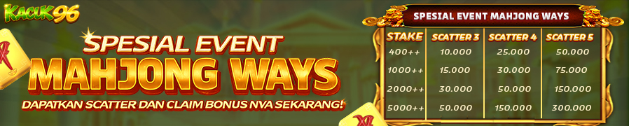SPESIAL EVENT MAHYONG WAYS