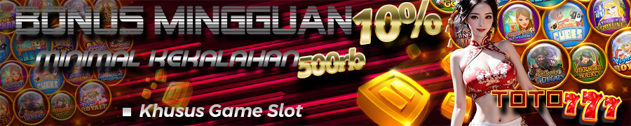 BONUS MINGGUAN 1%
