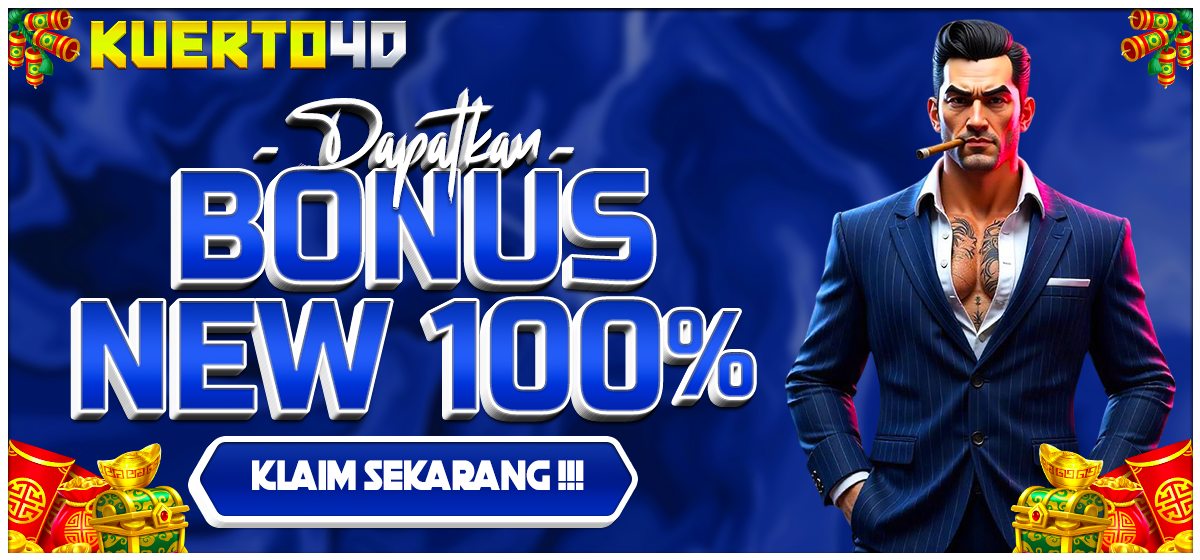 BONUS WELCOME 100% KUERTO4D