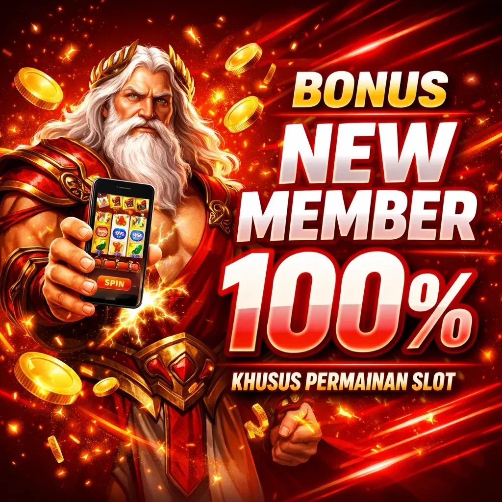 BONUS NEW MEMBER 100%